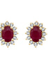 Serti Clos Rubis & Diamants 0,46ct