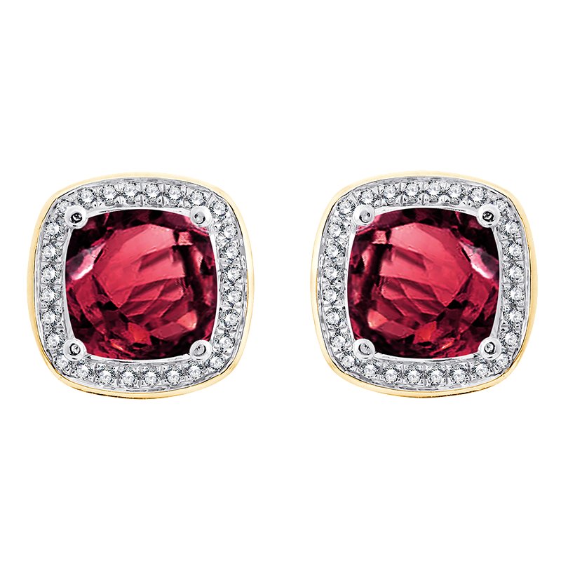 Toi & Moi Rhodolite 2,28ct