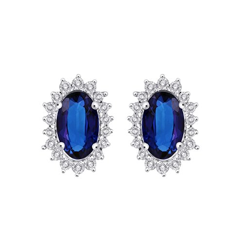 Saphir & Diamants 0,09ct IV