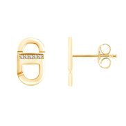 La Villa Puces Serti Griffe Diamant 0,02ct
