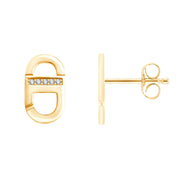 La Villa Puces Serti Griffe Diamant 0,02ct