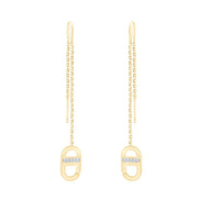 La Villa Pendantes Serti Griffe Diamant 0,02ct