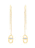 La Villa Pendantes Serti Griffe Diamant 0,02ct