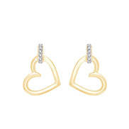 Toi & Moi Cœur Diamant 0,02ct