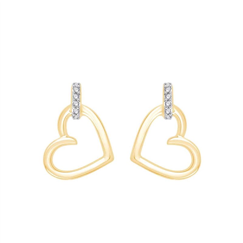 Toi & Moi Cœur Diamant 0,02ct