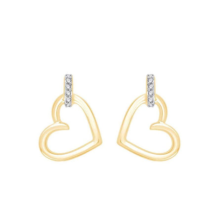 Toi & Moi Cœur Diamant 0,02ct