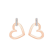 Toi & Moi Cœur Diamant 0,02ct