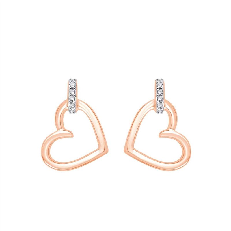 Toi & Moi Cœur Diamant 0,02ct