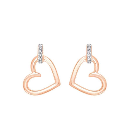 Toi & Moi Cœur Diamant 0,02ct