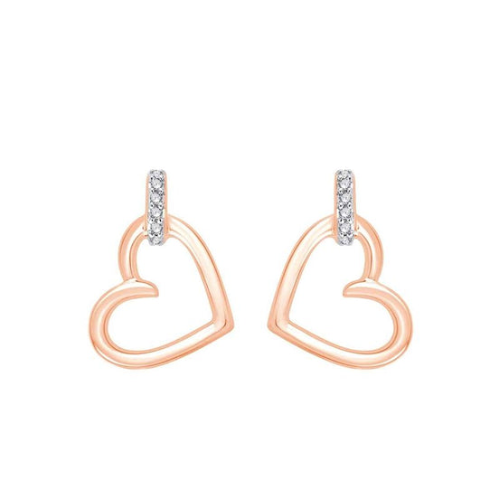 Toi & Moi Cœur Diamant 0,02ct