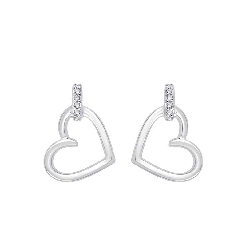 Toi & Moi Cœur Diamant 0,02ct