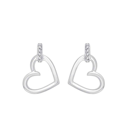 Toi & Moi Cœur Diamant 0,02ct