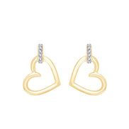 Toi & Moi Cœur Diamant 0,02ct