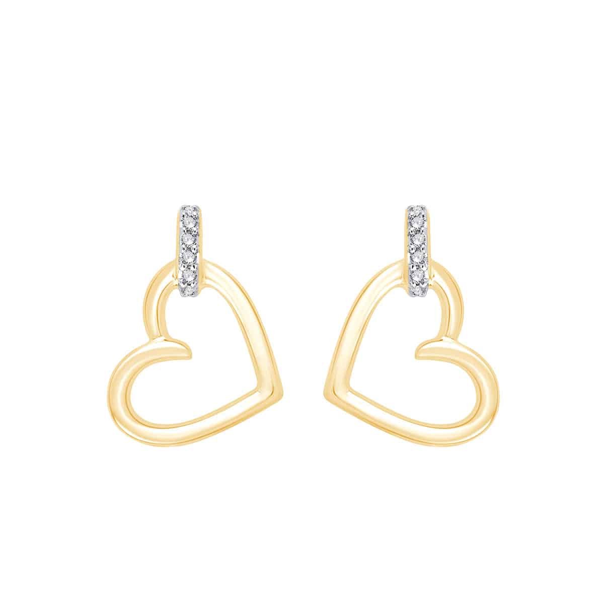Toi & Moi Cœur Diamant 0,02ct