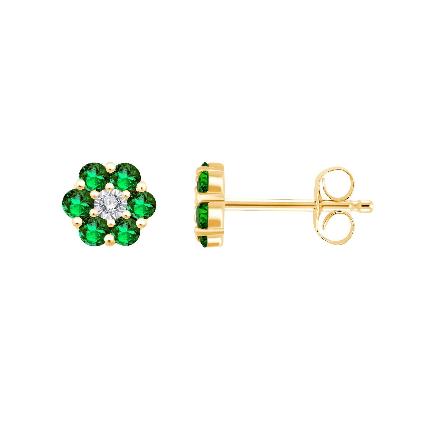 Émeraude & Diamants 0,005ct VIII