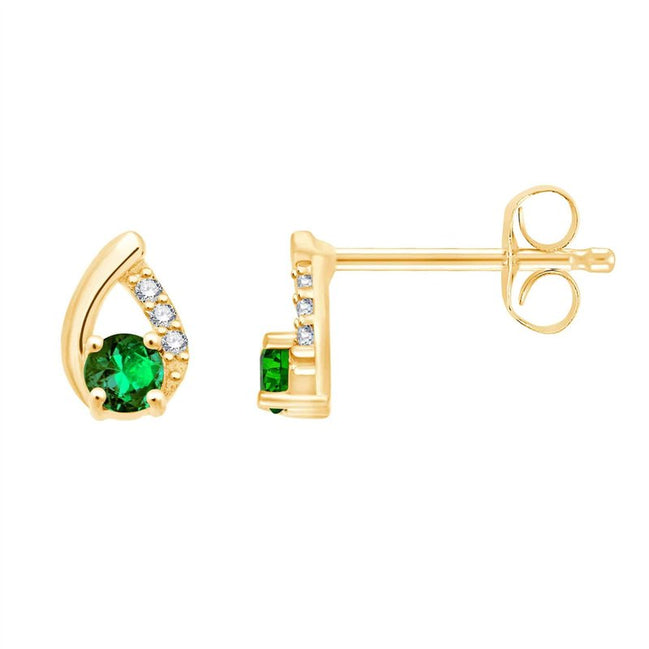Émeraude & Diamants 0,01ct XII