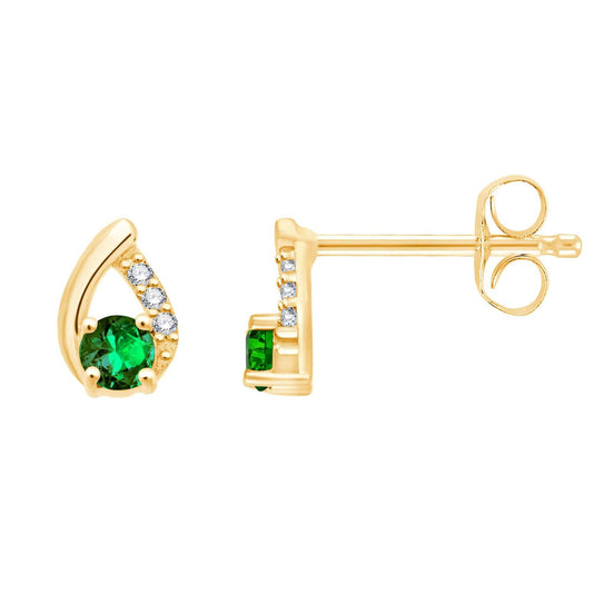 Émeraude & Diamants 0,01ct XII