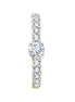 Serti Clos Diamant 0,08ct V