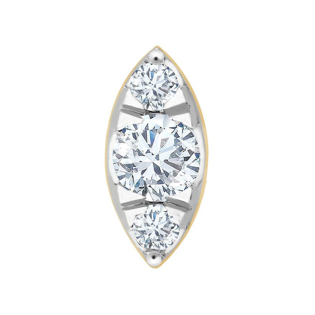 Toi & Moi Diamant 0,09ct II