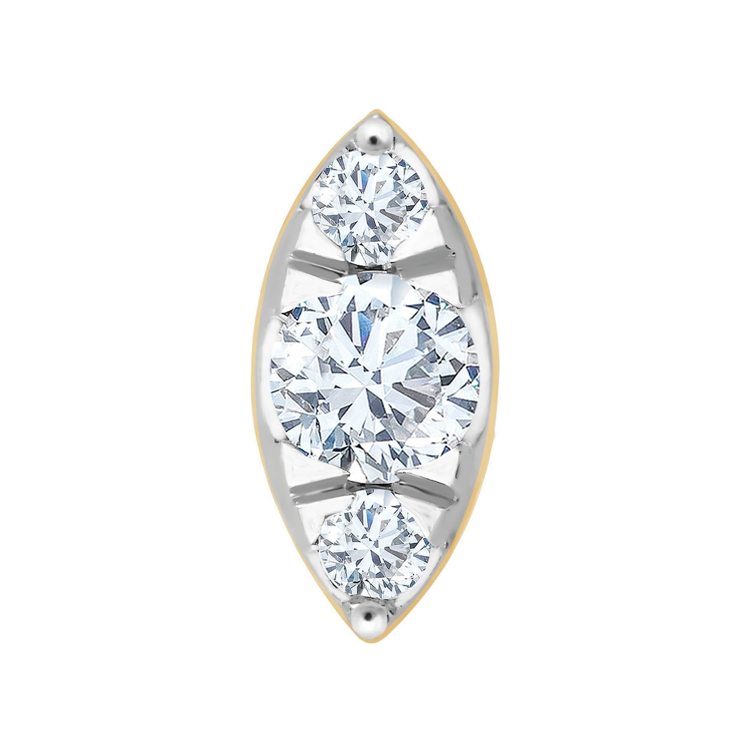 Toi & Moi Diamant 0,09ct II