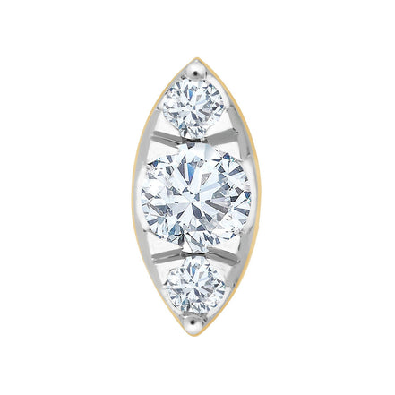 Toi & Moi Diamant 0,09ct II