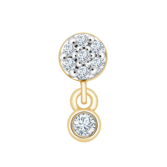 Bar À Bo Serti Clos Diamant 0,05ct