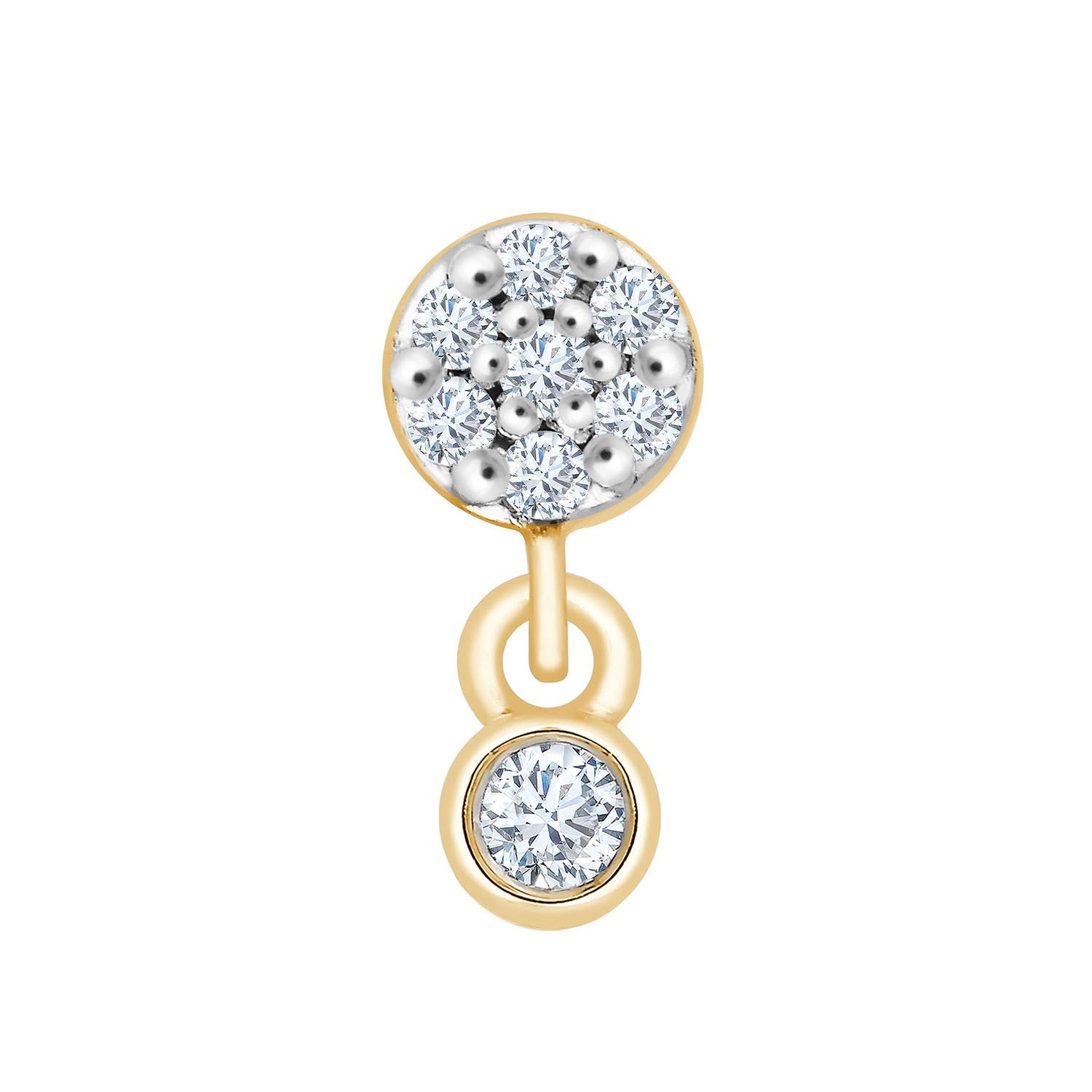 Bar À Bo Serti Clos Diamant 0,05ct