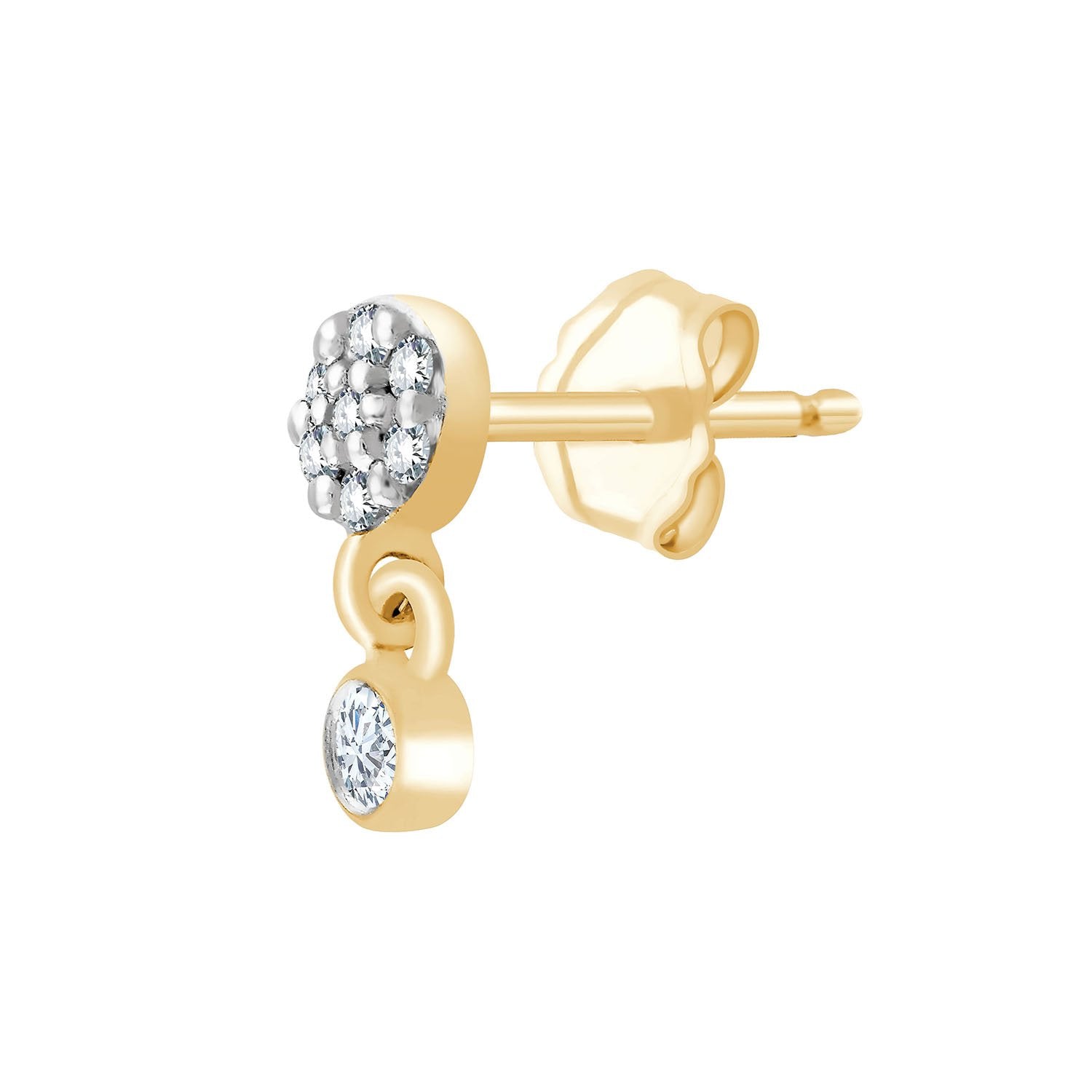 Bar À Bo Serti Clos Diamant 0,05ct