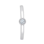 Serti Clos Diamant 0,1ct V