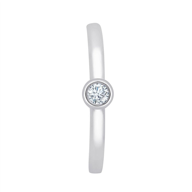 Serti Clos Diamant 0,1ct V