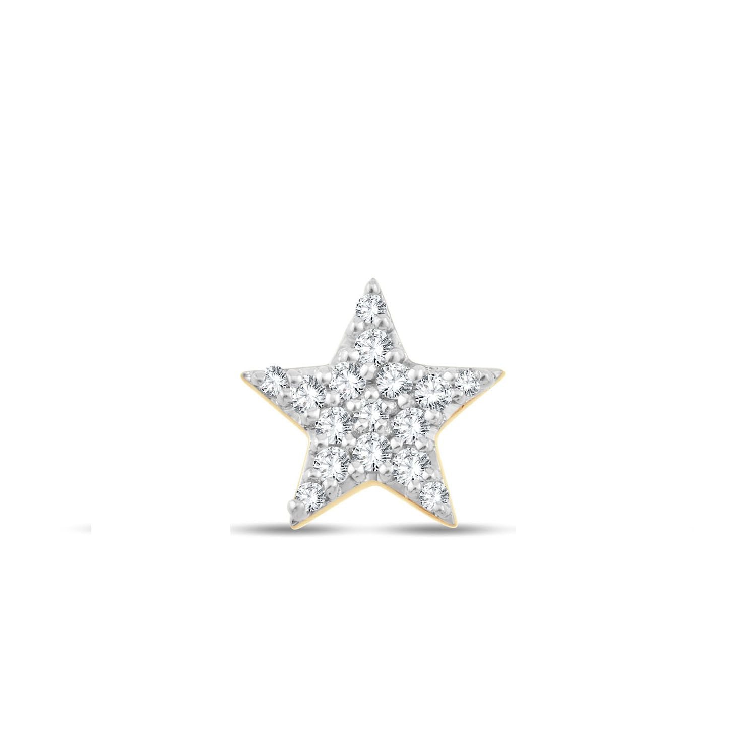 Étoile Serti Griffe Diamant 0,07ct
