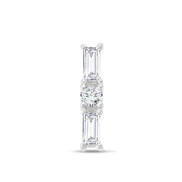 Baguette Serti Griffe Diamant 0,09ct