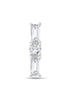 Baguette Serti Griffe Diamant 0,09ct