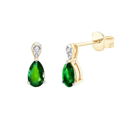 Émeraude & Diamants 0,02ct XIV