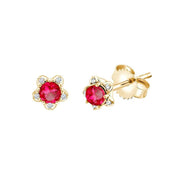 Serti Clos Rubis & Diamants 0,02ct