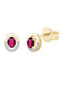 Serti Clos Rubis & Diamants 0,04ct II