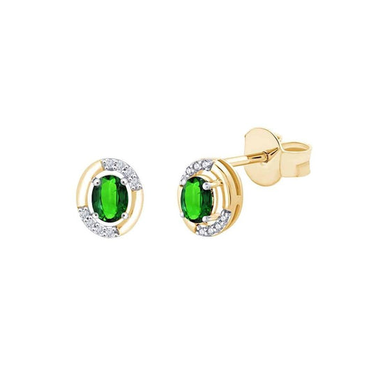 Émeraude & Diamants 0,03ct XIV