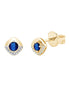 Toi & Moi Saphir & Diamants 0,04ct II