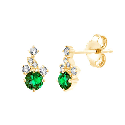 Émeraude & Diamants 0,06ct XII