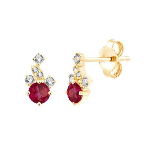 Serti Clos Rubis & Diamants 0,06ct
