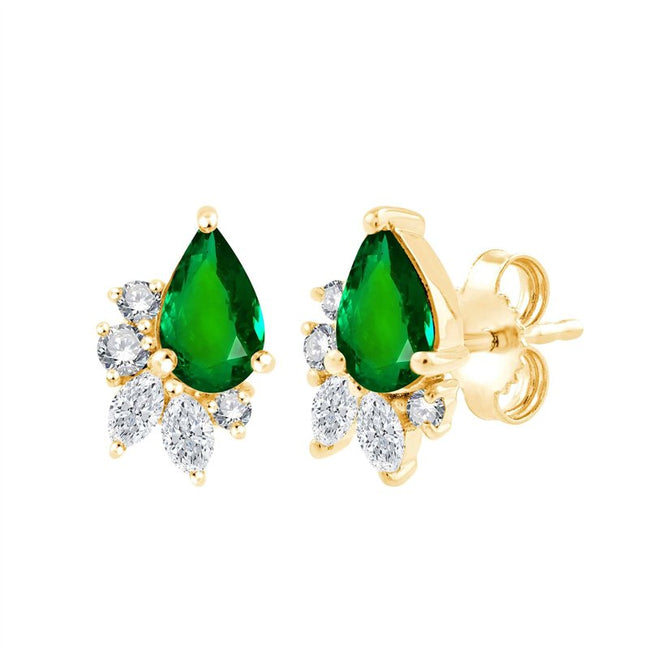 Émeraude & Diamants 0,11ct VII