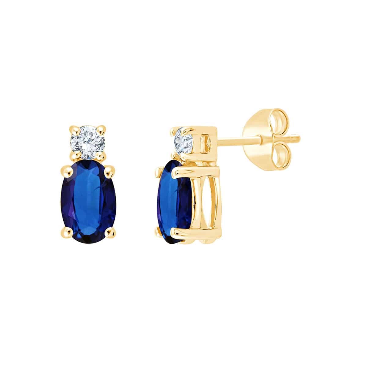 Saphir & Diamants 0,09ct VI