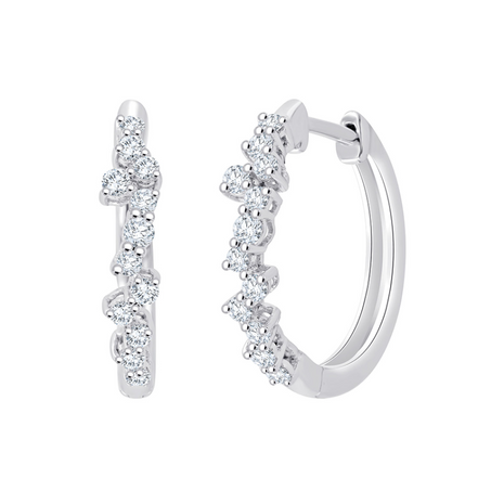 Primavera Créoles Diamant 0,21ct
