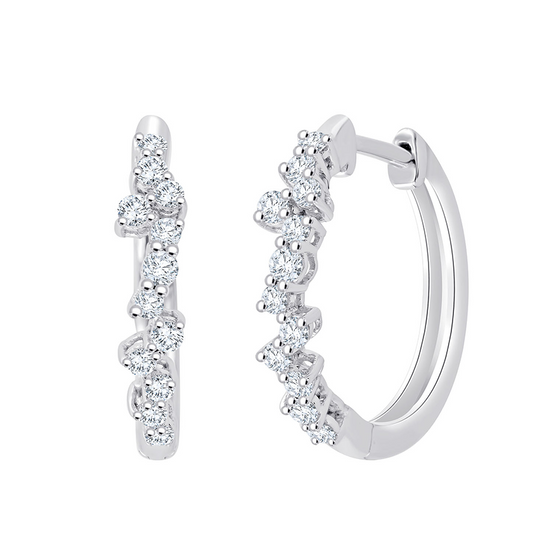 Primavera Créoles Diamant 0,21ct