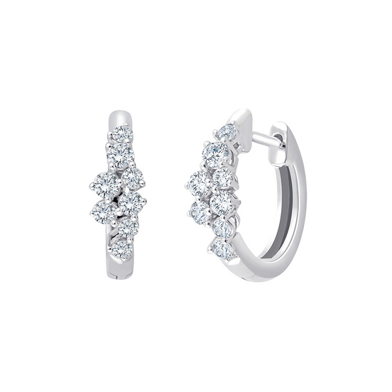 Primavera Créoles Diamant 0,38ct