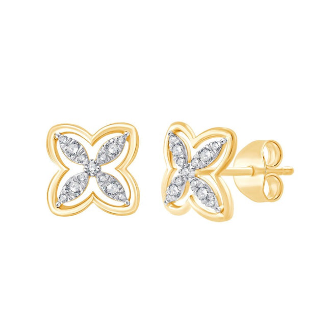 Fleur Diamant 0,19ct