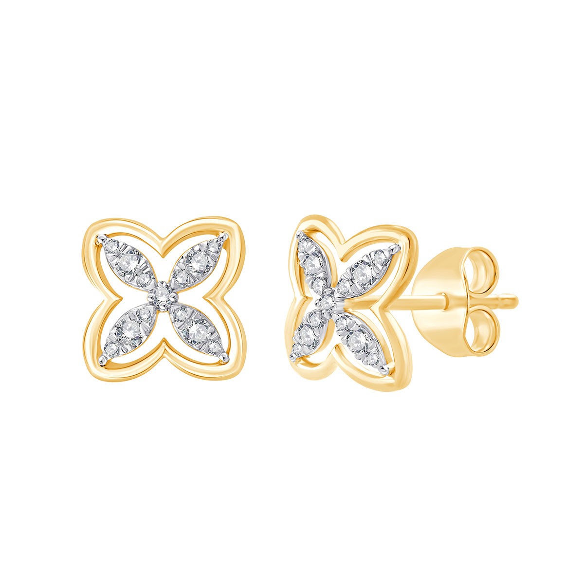 Fleur Diamant 0,19ct