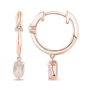 Lou Ovale Quartz Rose 1,10ct