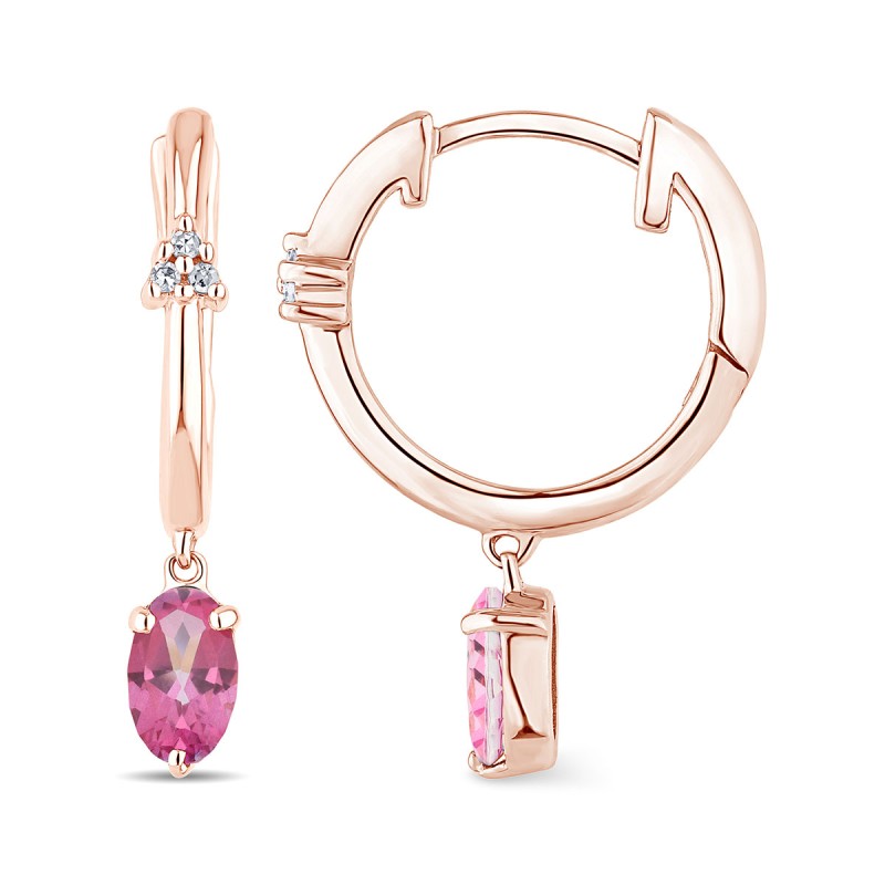 Lou Ovale Topaze & Diamants 1,10ct III