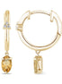 BOUCLES D'OREILLES LOU N°2 QUARTZ CHAMPAGNE
